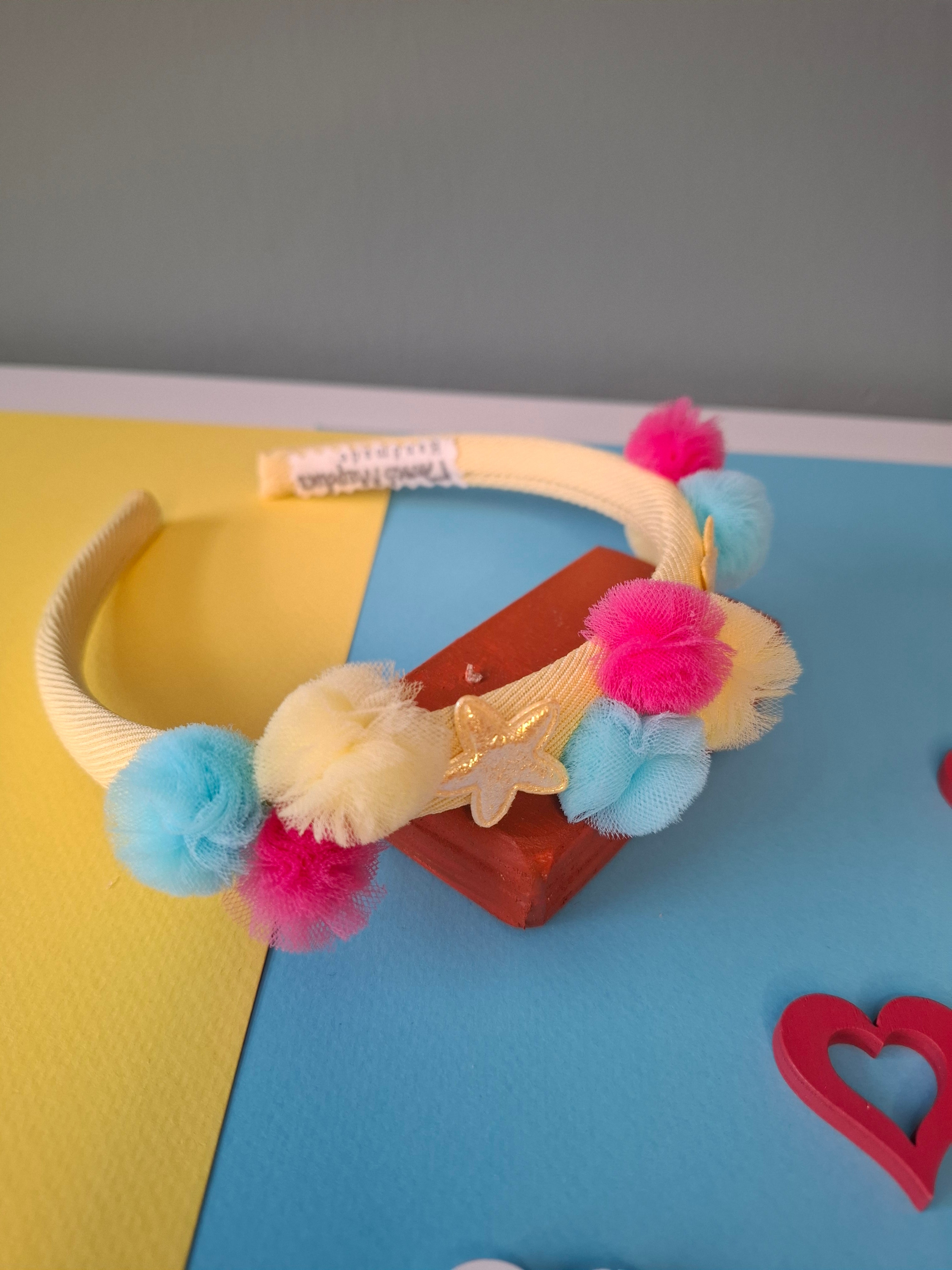 Στέκα Μαλλιών Χειροποίητη για Κορίτσια