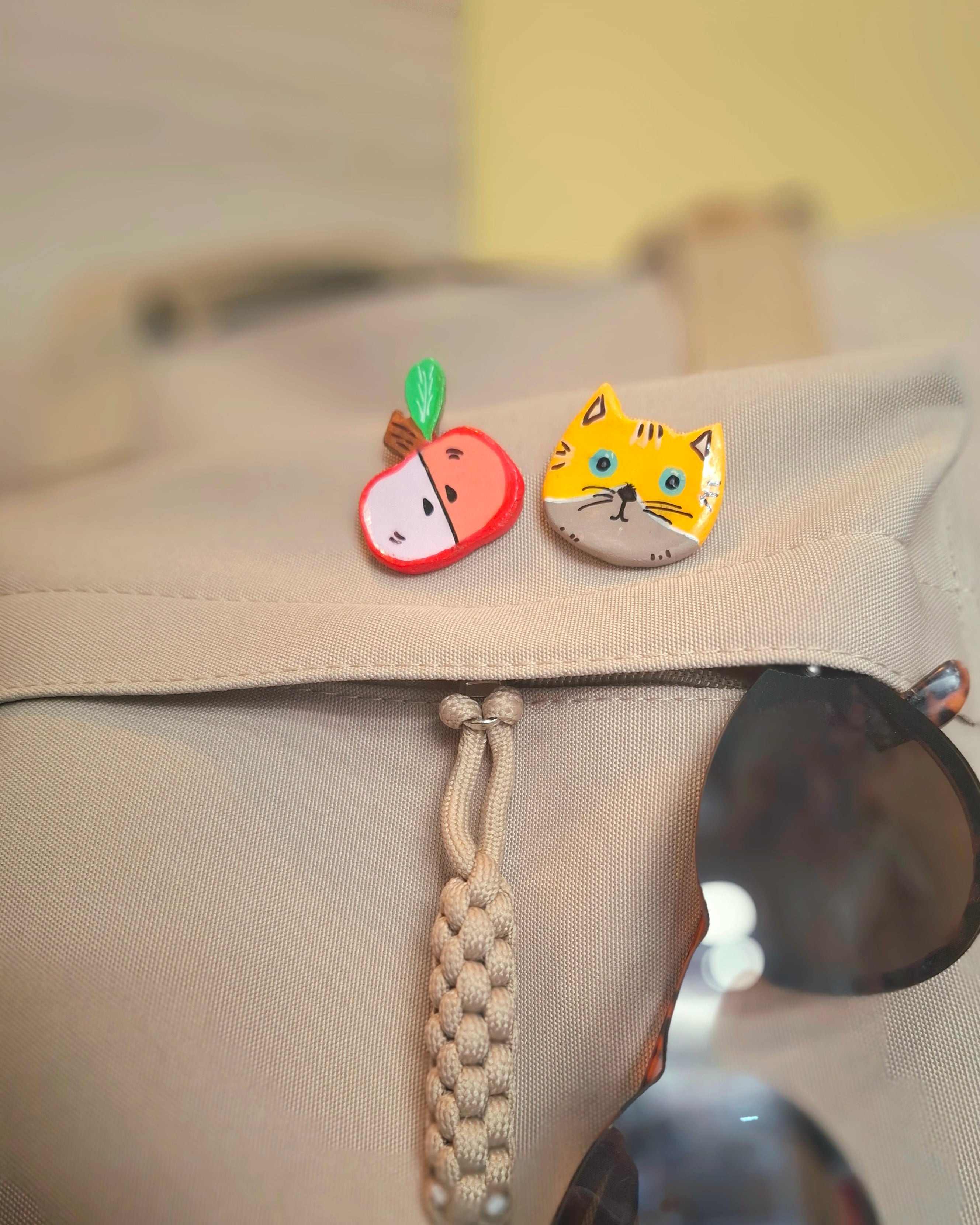 Χειροποίητες Καρφίτσες με Χαριτωμένα Σχέδια