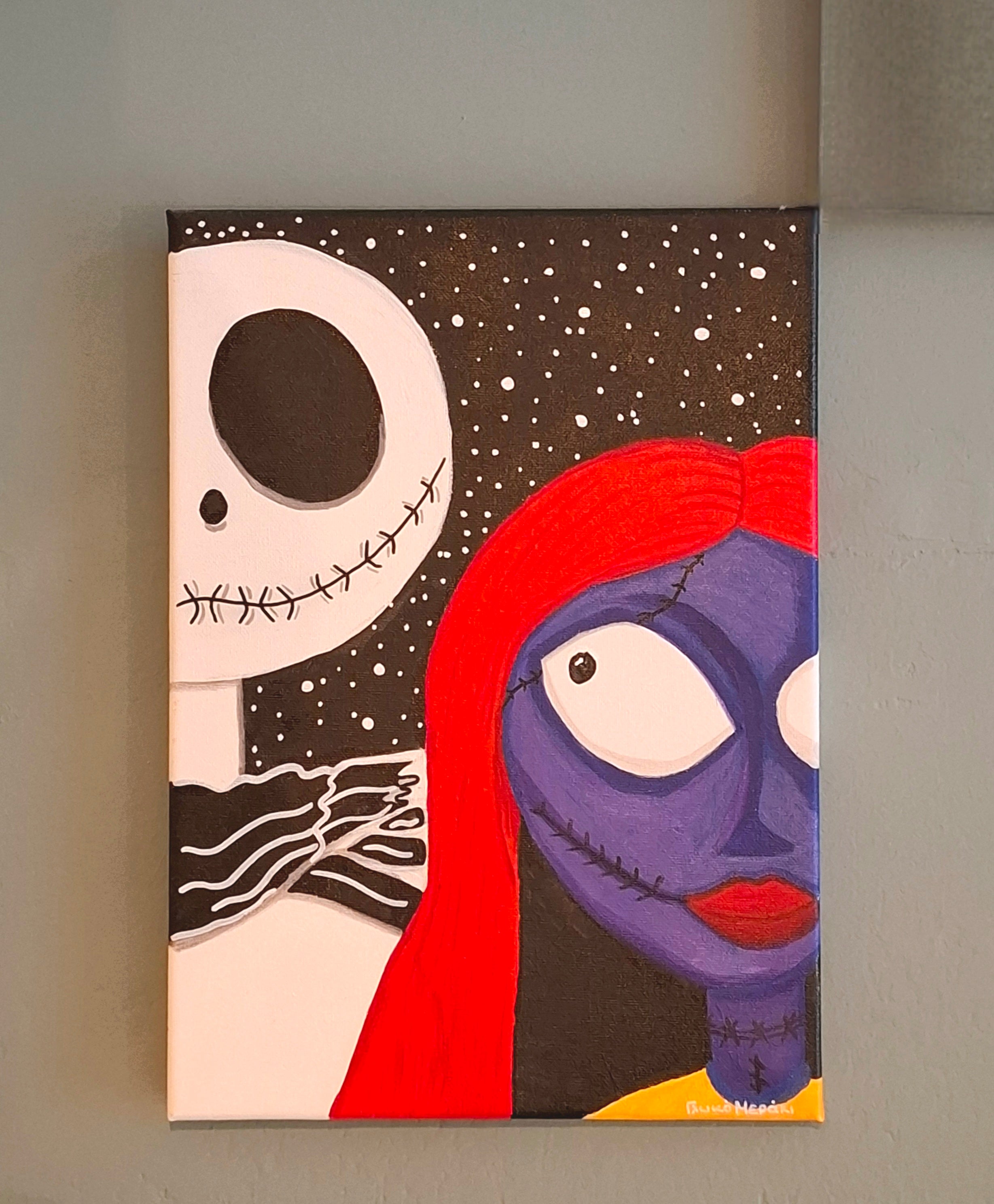 Κάτω από τ’ Αστέρια – Ακρυλικός Πίνακας σε Καμβά