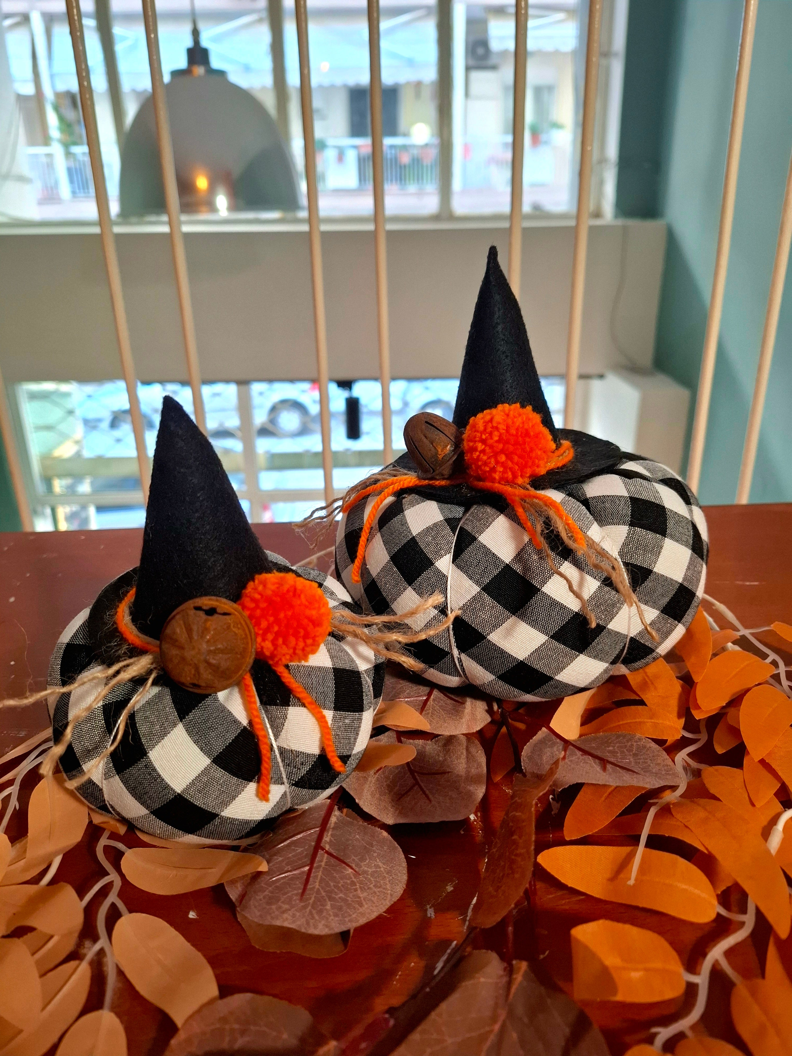 Η Κολοκύθα της Μαγισσούλας! - Διακοσμητικό Ηalloween 14εκ