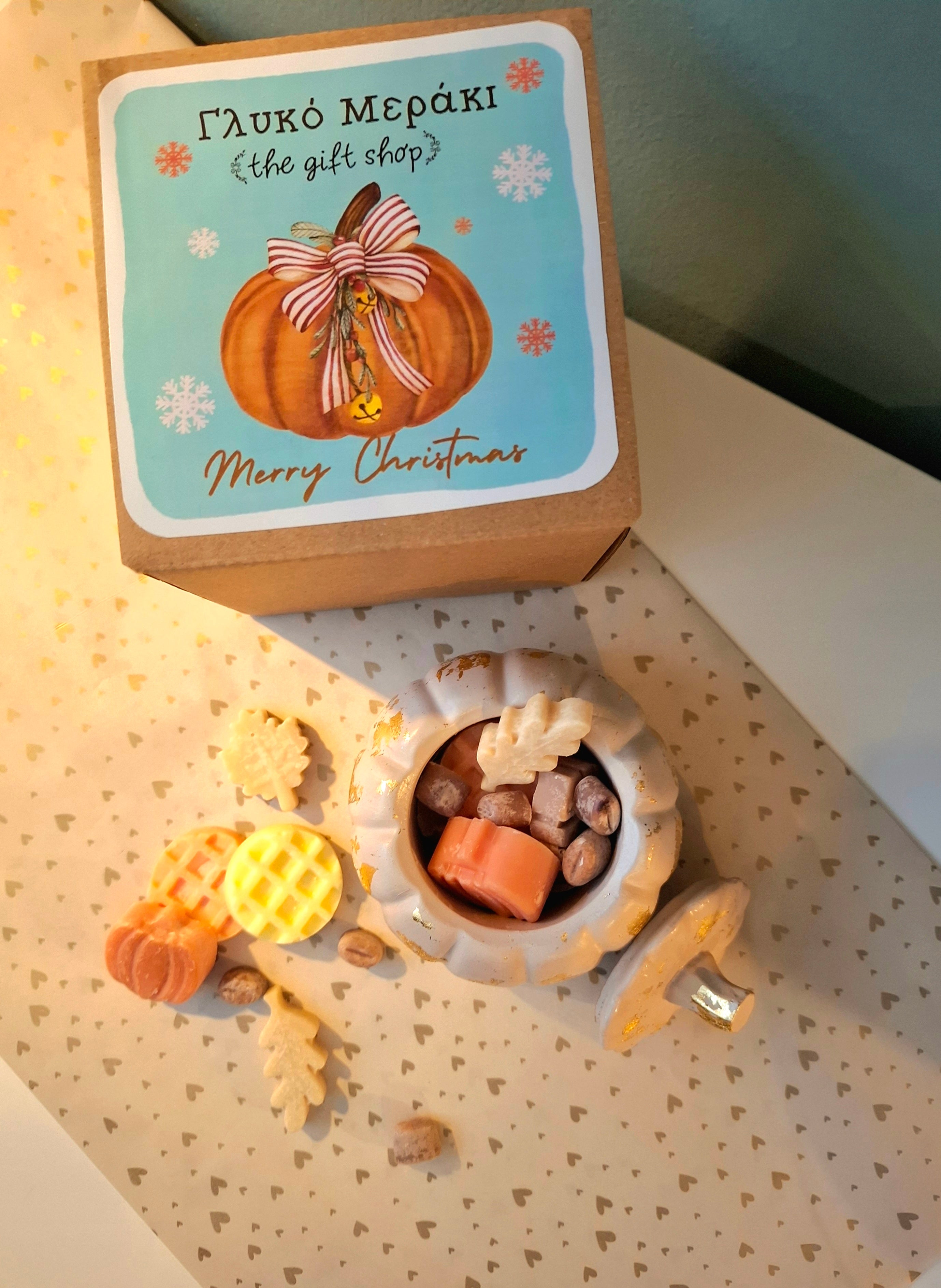 ΒΑΖΑΚΙ ΚΟΛΟΚΥΘΑ  με WAX MELTS -