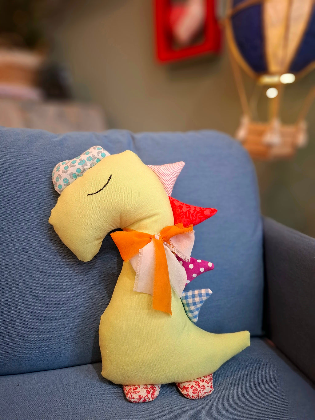 ΥΦΑΣΜΑΤΙΝΟ ΔΕΙΝΟΣΑΥΡΑΚΙ ΜΑΞΙΛΑΡΙ 45cm