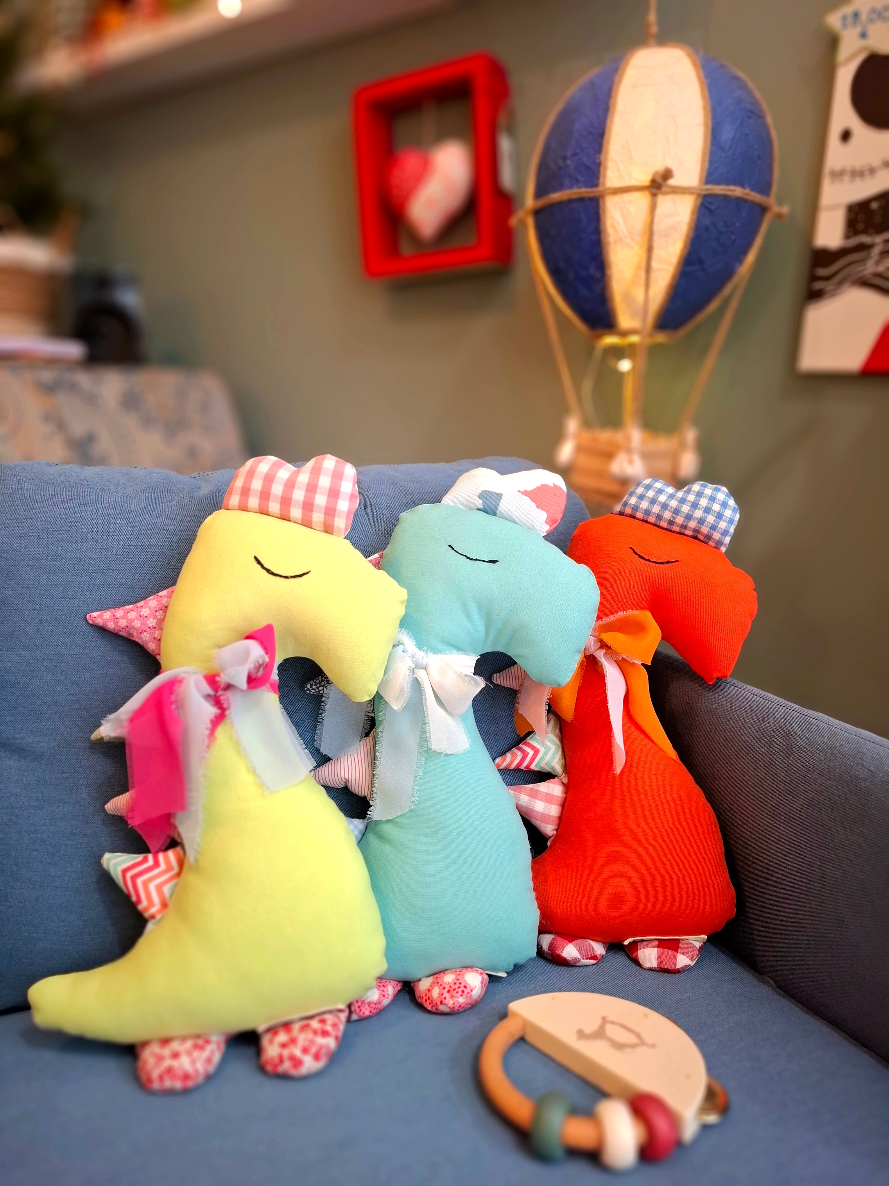 ΥΦΑΣΜΑΤΙΝΟ ΔΕΙΝΟΣΑΥΡΑΚΙ ΜΑΞΙΛΑΡΙ 45cm